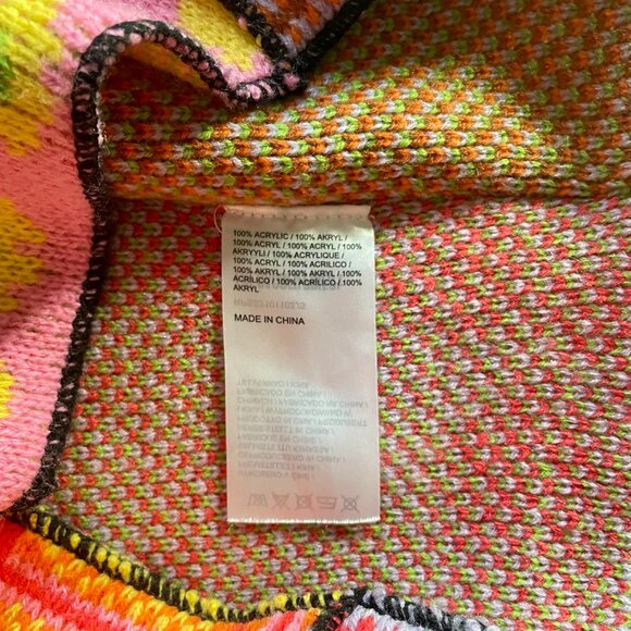 The Ragged Priest Women's Patchwork Knit Sweater Vest Tank Top size Small - Picture 4 of 5